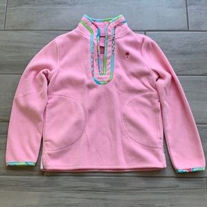 Lily Pulitzer 3/4 Zip Fleece